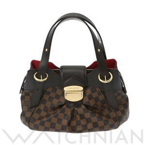 Louis Vuitton Damier Sistine Brown Canvas Handbag Bag